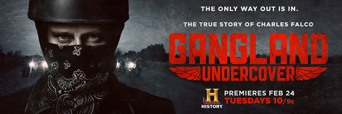 History channel history gangland undercover digital print