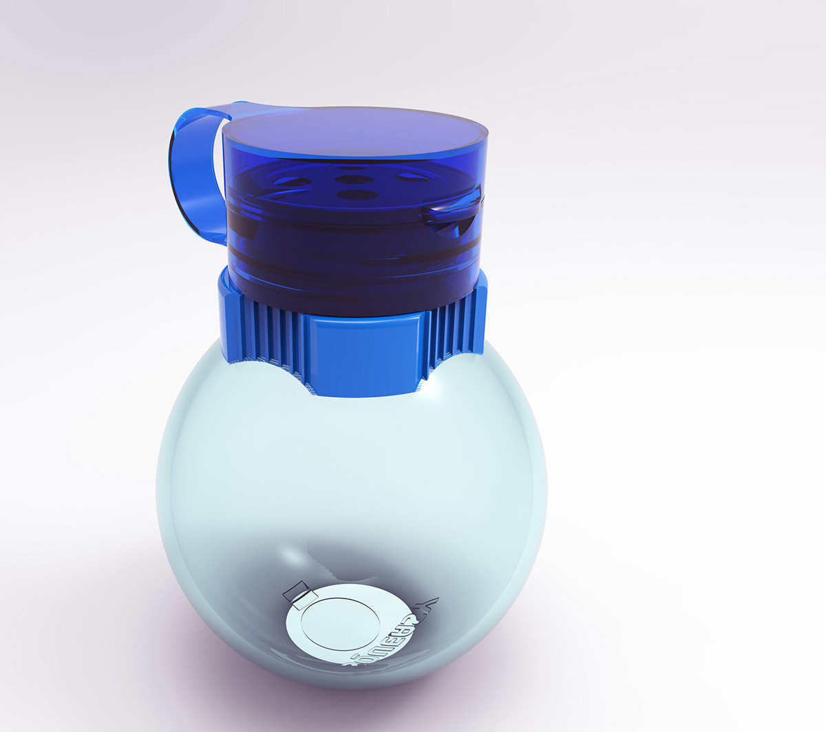 spray bottle Solidworks keyshot rendering bottle cap redesign risd product design 