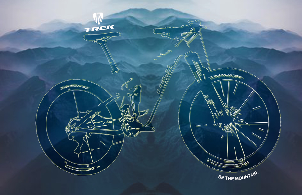 Trek mountain bikes dirt design