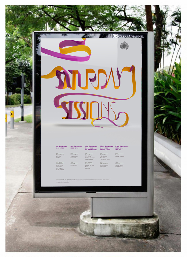 D&AD  typography  poster  3d