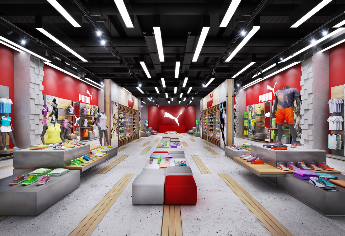 puma store design