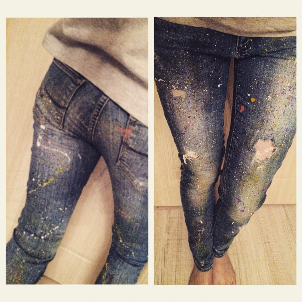#DIY #jeans