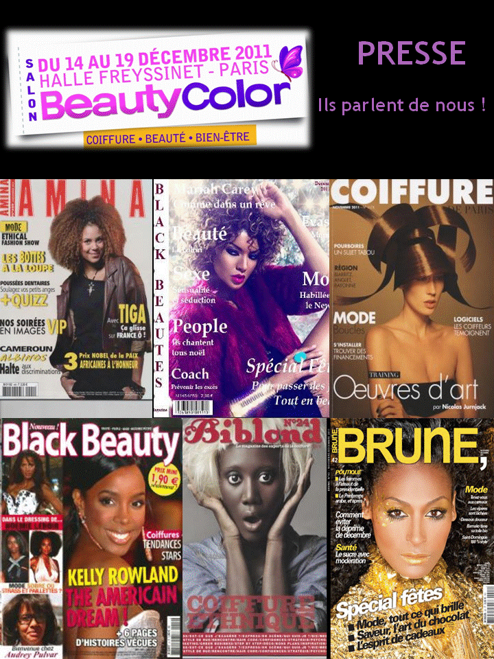 BEAUTY COLOR beauty Exhibition  Fair afro ethnique Ethnic caraib Show hair jewel marville mara marville marina marville afrik africa Paris