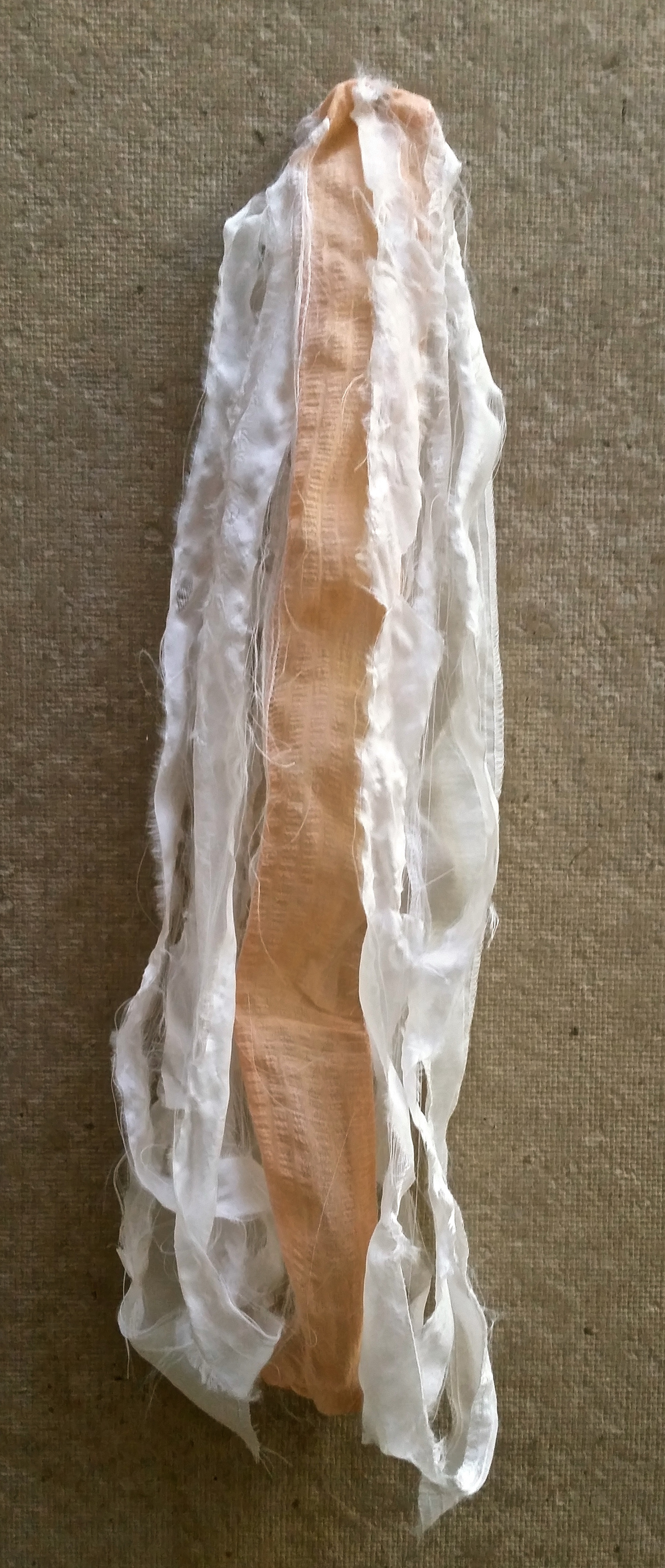 fiber piecework weaving studies masculinity fabric Found Fabric ACROSTIC