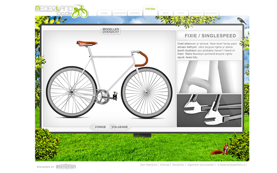Icondesign logo Website bikes brands photoshop manipulation Work 
