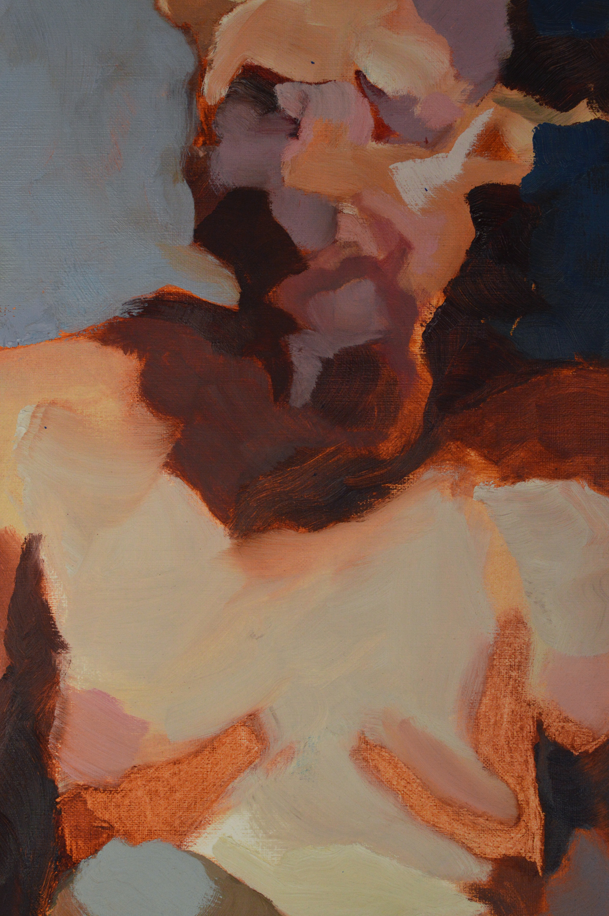 abstracted woman figure