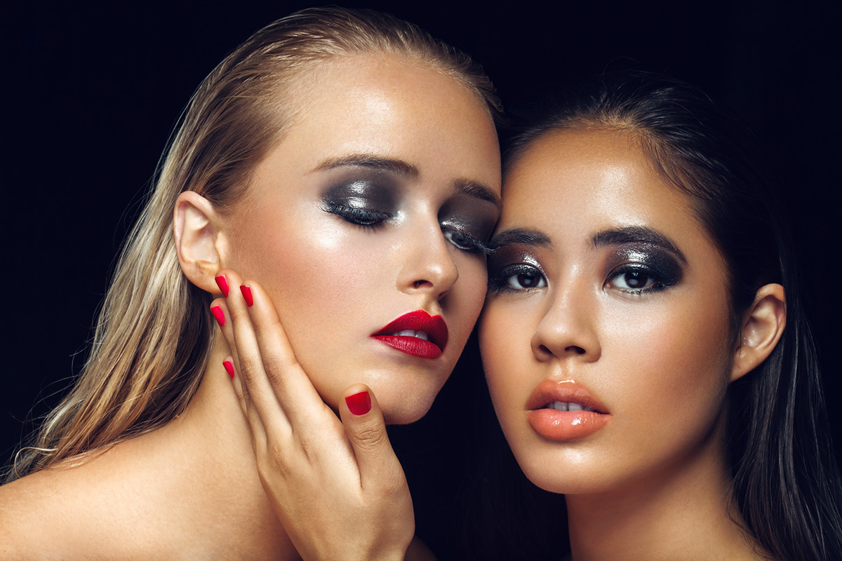 beauty editorial makeup publication magazine duo