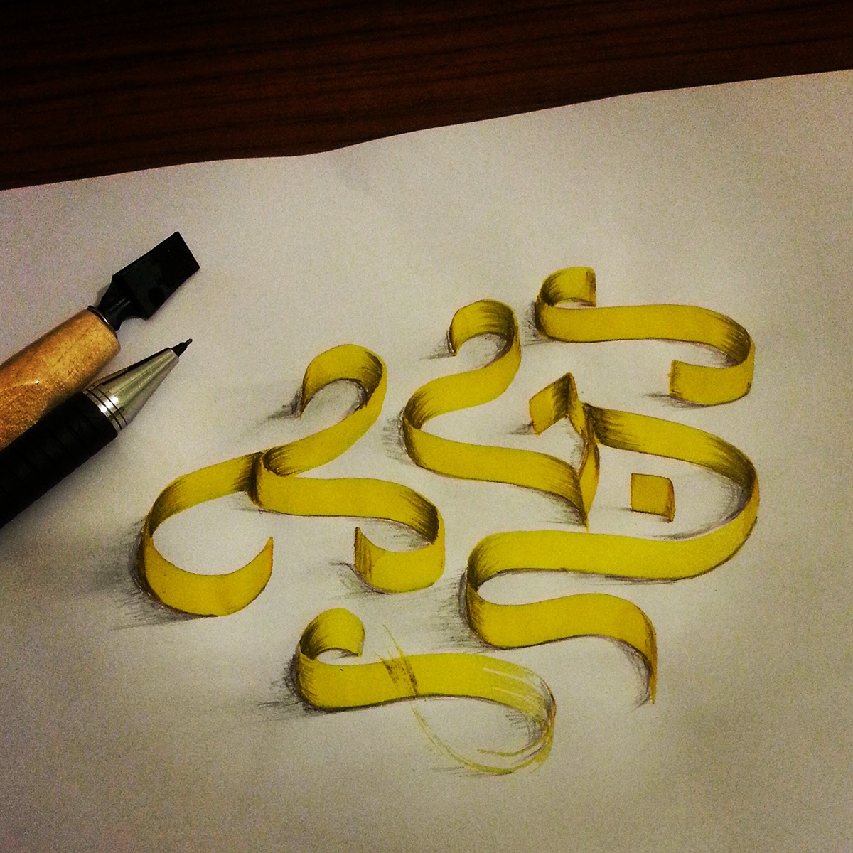 lettering 3dlettering Handlettering handtype Kaligrafi art logo Logotype inspiration