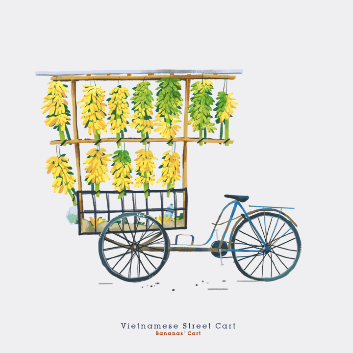 vietnam Street Cart vendor wagon vietnamese saigon hanoi Ha Noi beautiful vietnam inspire