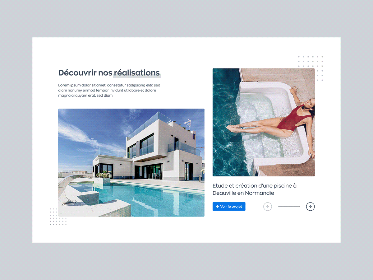 adobexd Outdoor Responsive Spa swimming pool uidesign water Webdesign