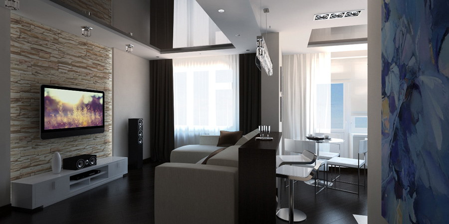 Interior design apartment Private flat Minimalism