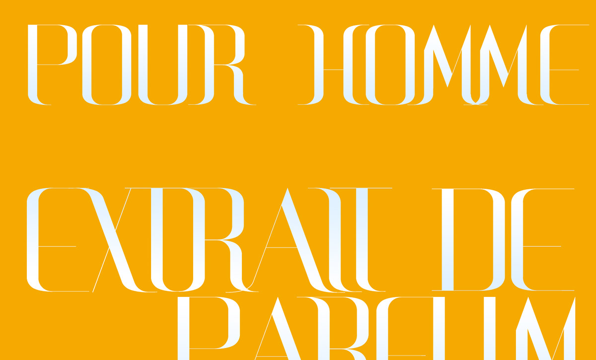 type Typeface Transistional Didone elegant fashionista gold oro pink