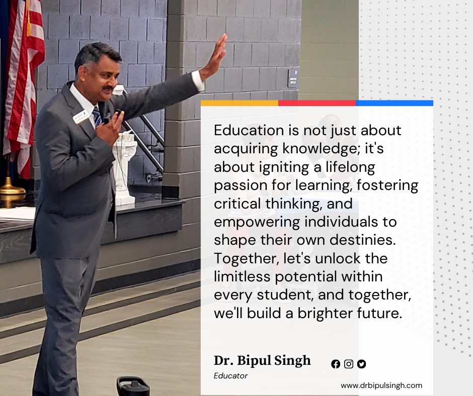 Education Bipul Singh DR