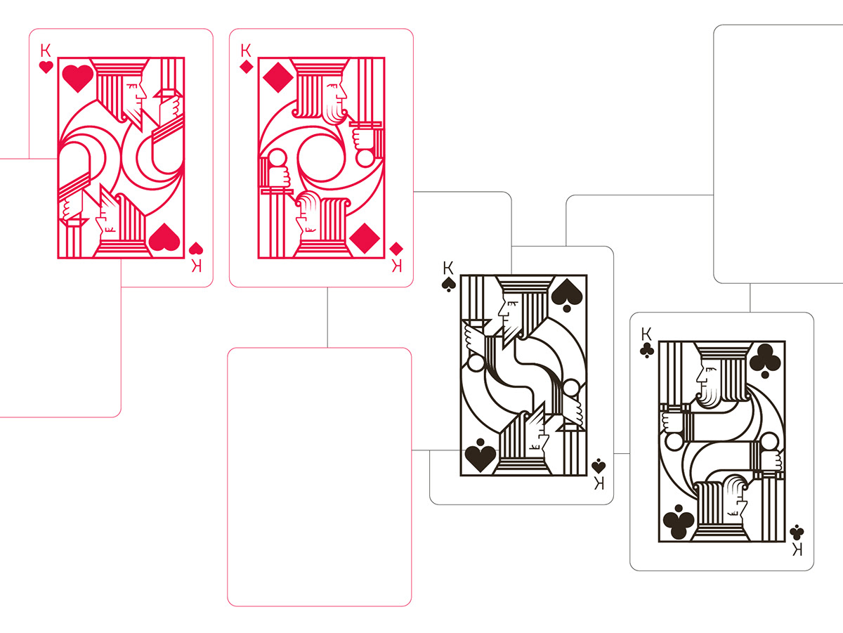 Playing Cards ILLUSTRATION  symbol design graphic Character game boardgame vector system