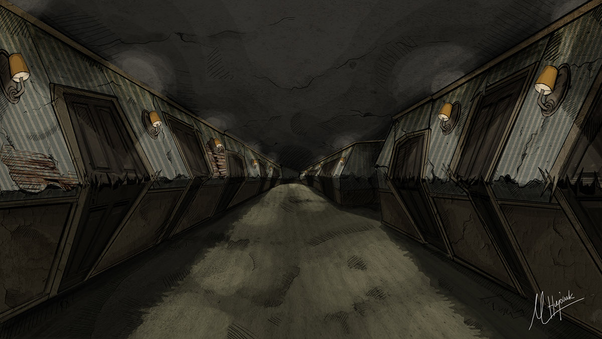 surrealism game in 3d horror bad dream purgatory
