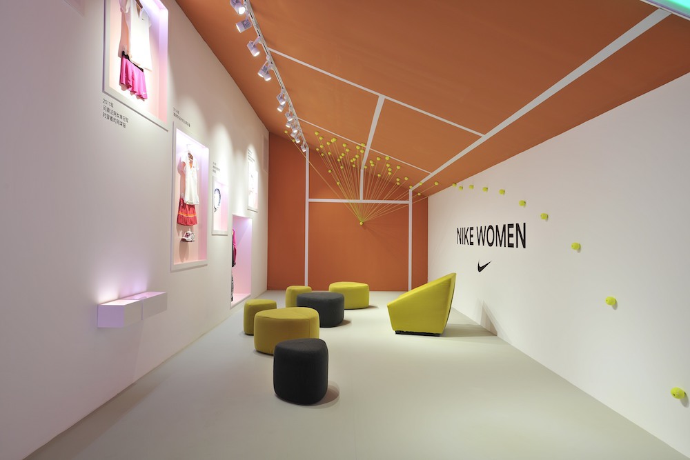 Nike 2x4beijing beijing women media summit 2x4 design Environment design