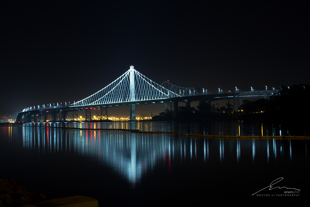san francisco California bay area night photography city skyline golden gate bridge Bay Bridge Travel HDR