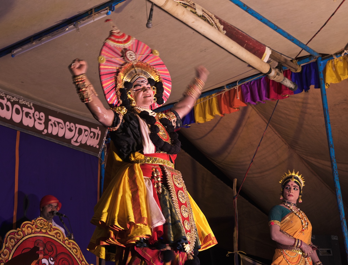 yakshagana dance form in karanataka and kerela