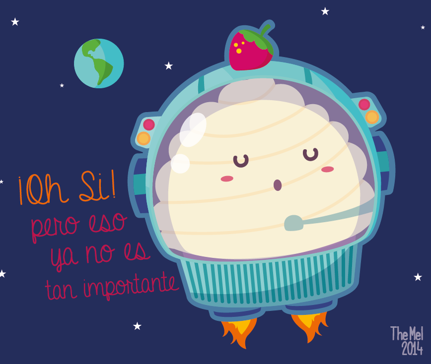 Space  cupcake astrocake kawaii cute dream stars sweet desert nasa space trip