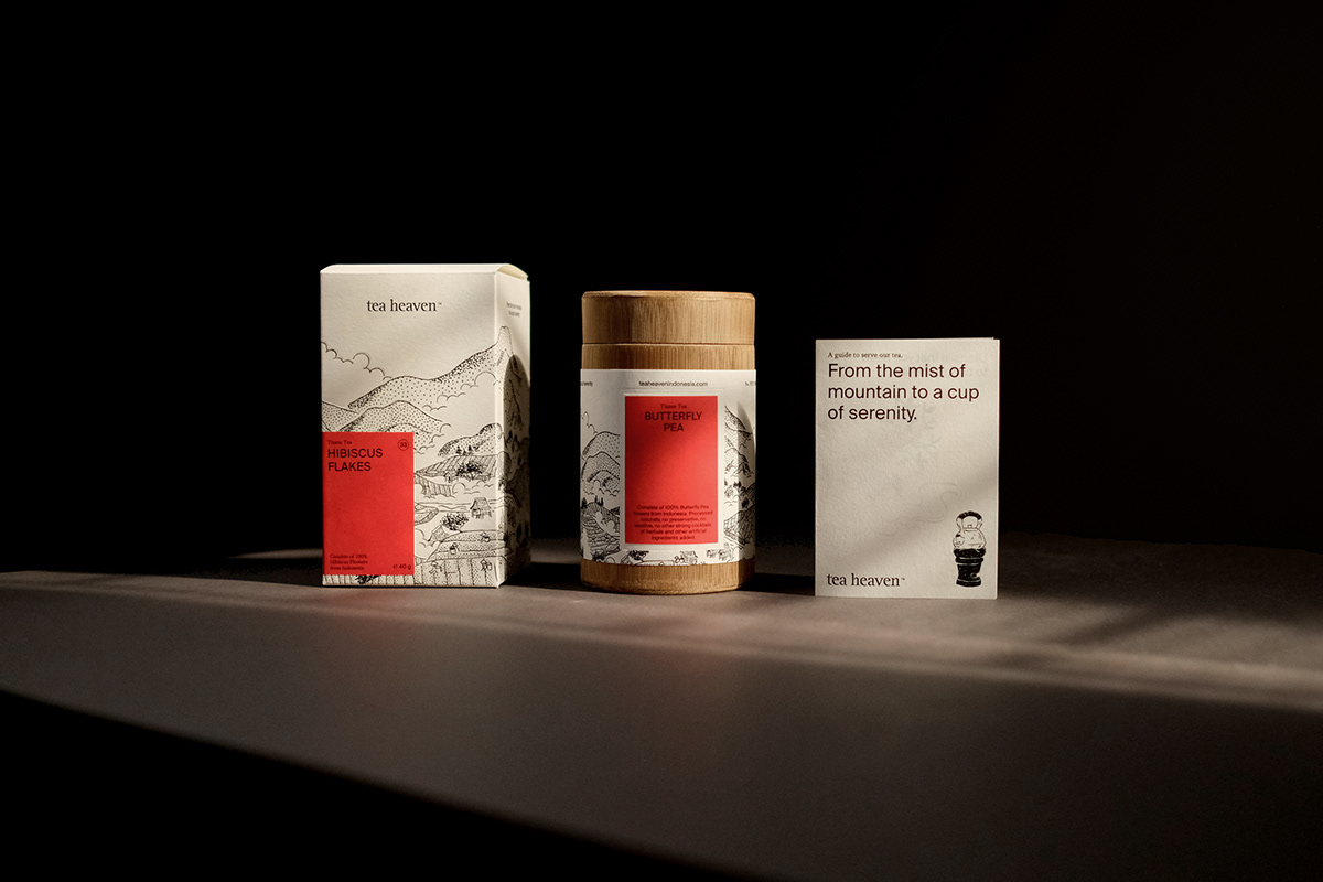 identity ILLUSTRATION  indonesia jakarta Packaging packaging design Photography  product design  Studio Woork tea