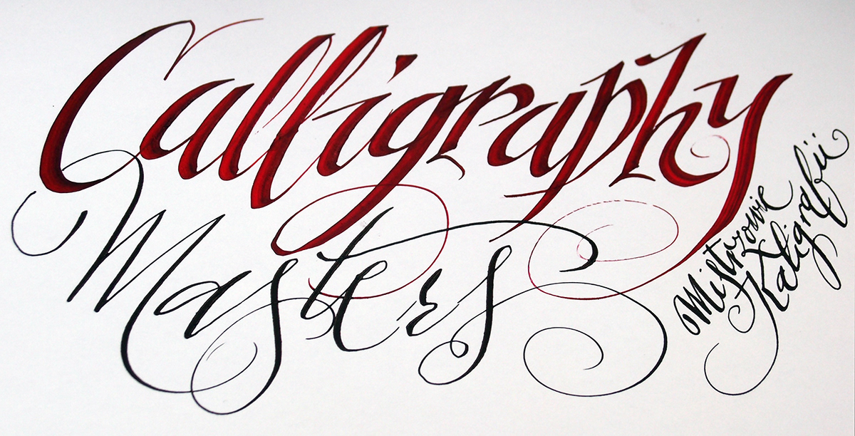 Calligraphy Masters lettering