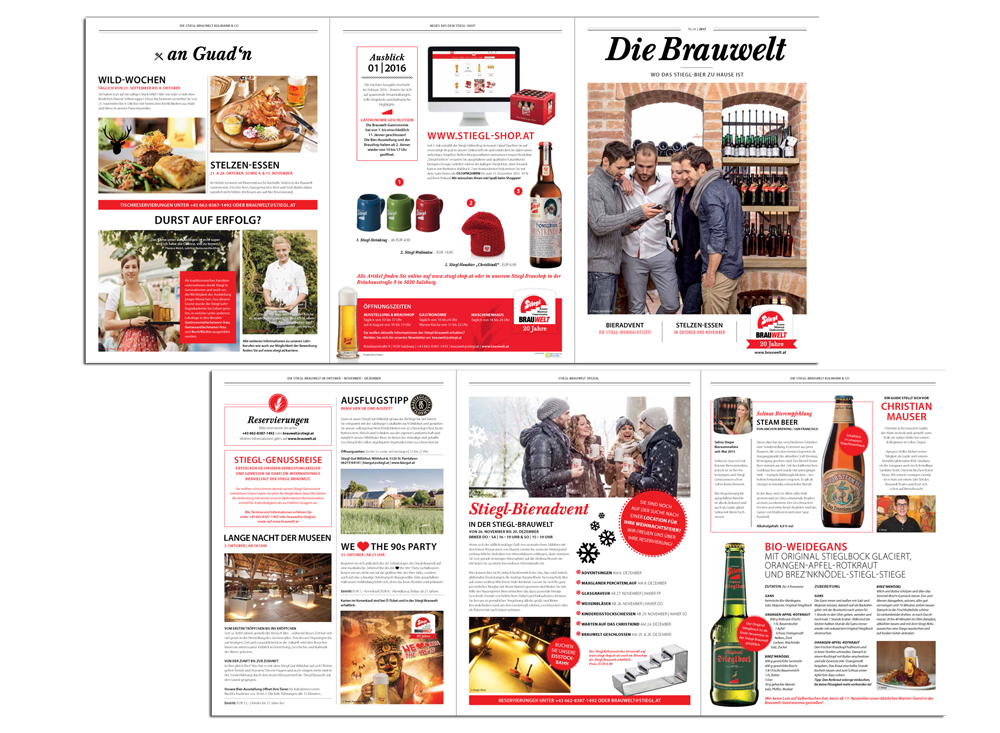 stiegl Stiegl Brauwelt newsletter gastronomie Bier beer