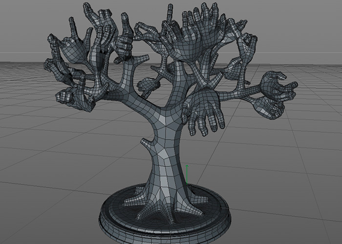 3D 3d printing Tree  workflow