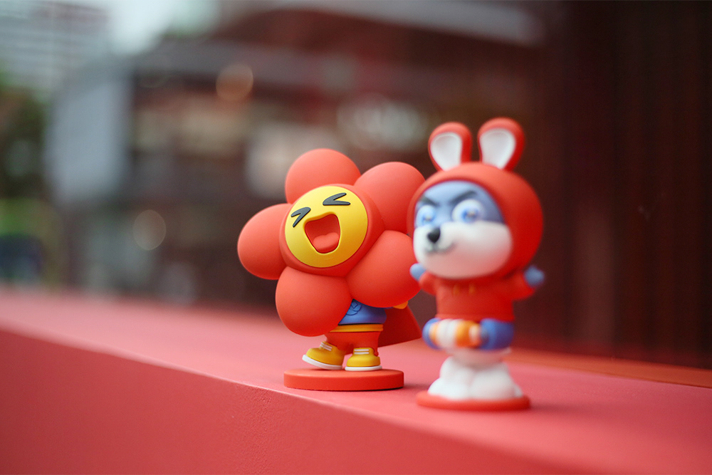 3D branding  cartoon Character Character design  Digital Art  fugure gift new year toy