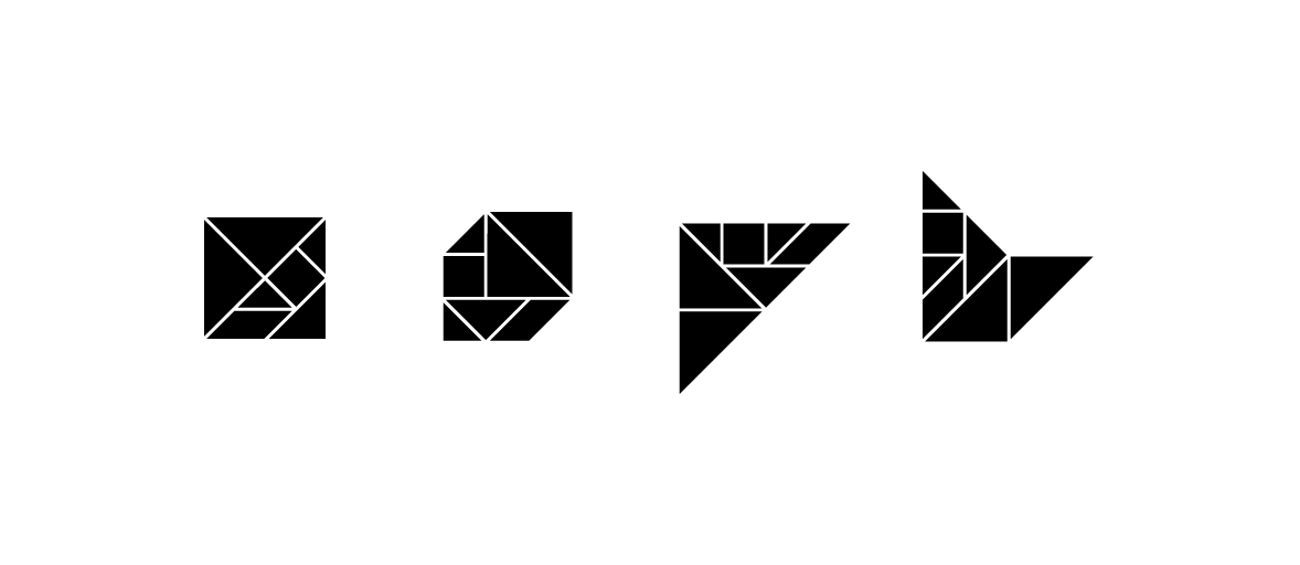 logo architecture identity brand tangram Website