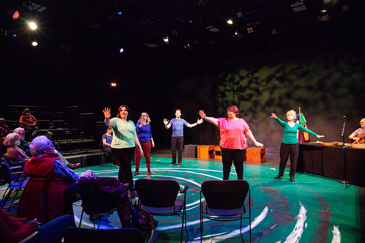 Beloved Community Playback Theatre at Elizabethtown College, Feb. 2023 