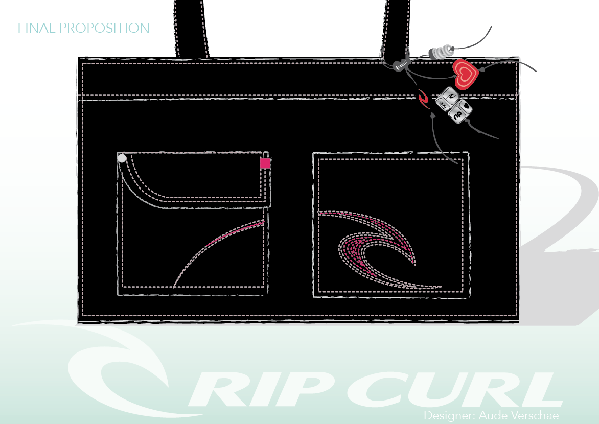 Surf girl woman sport Rip Curl Quicksilver Billabong bag WALLET Fun Clothing ride summer Australia Europe