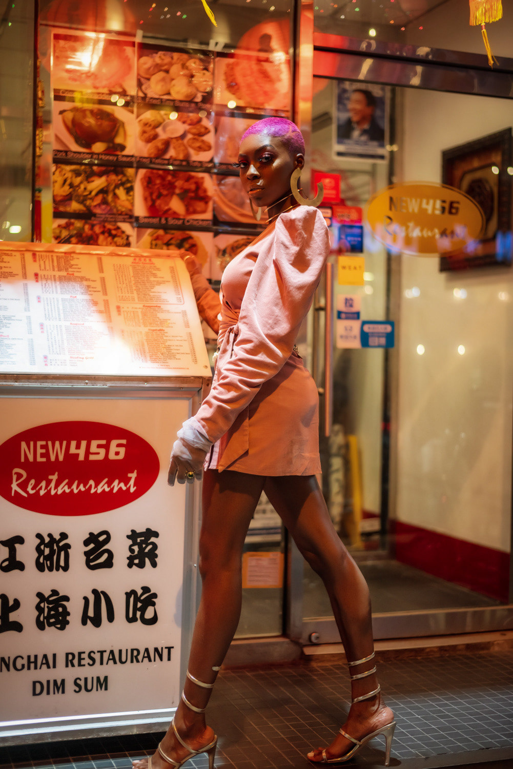 chinatown Fashion  nyc portrait stylist