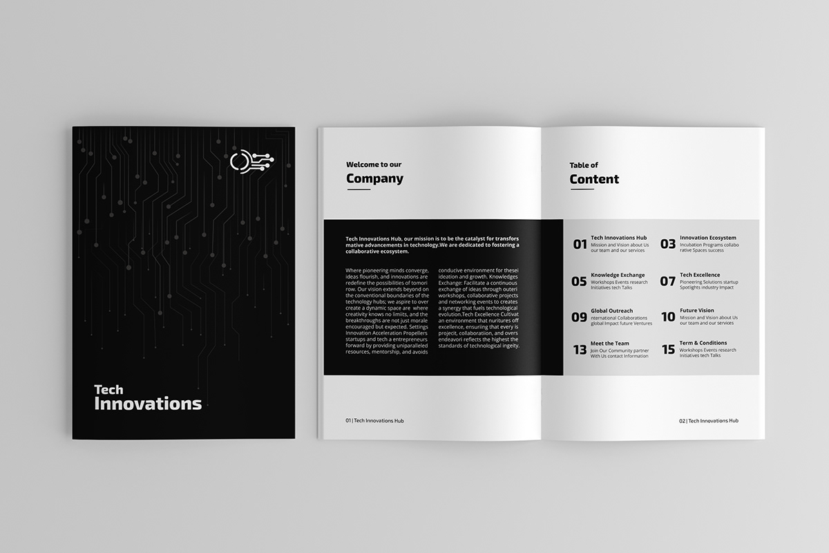 brochure flyer company profile annual report print branding  Social media post catalog brochure design graohic design
