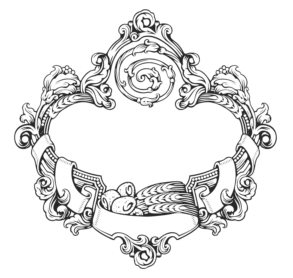 engraving heraldry