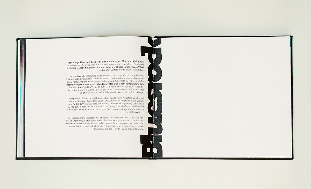 rockmusic punk blues book typographybook experimental font blackandwhite turquoise print simple