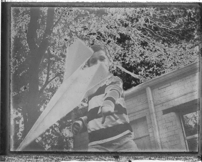 austin tx community neighborhood POLAROID east austin black and white