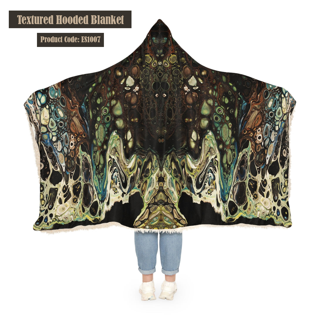 elitestrokes blanket textile surface design design texture hoodie snuggie Hoodedblanket oodie