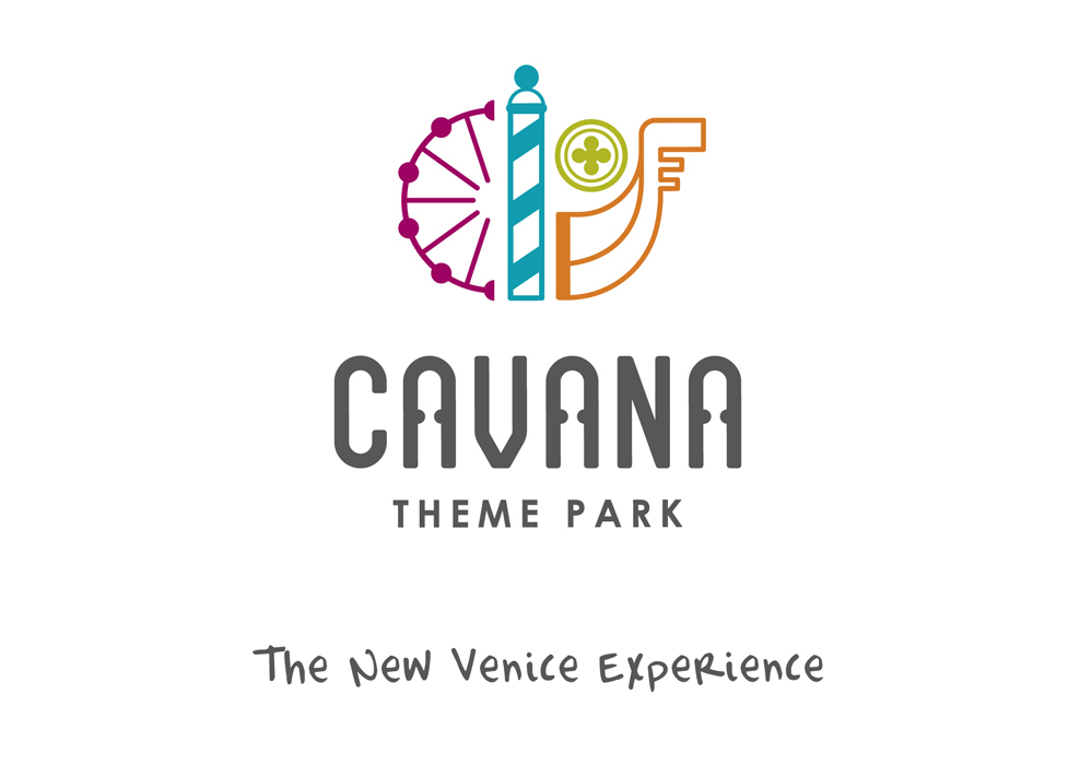 logo branding  Park design Fun Italy graphic