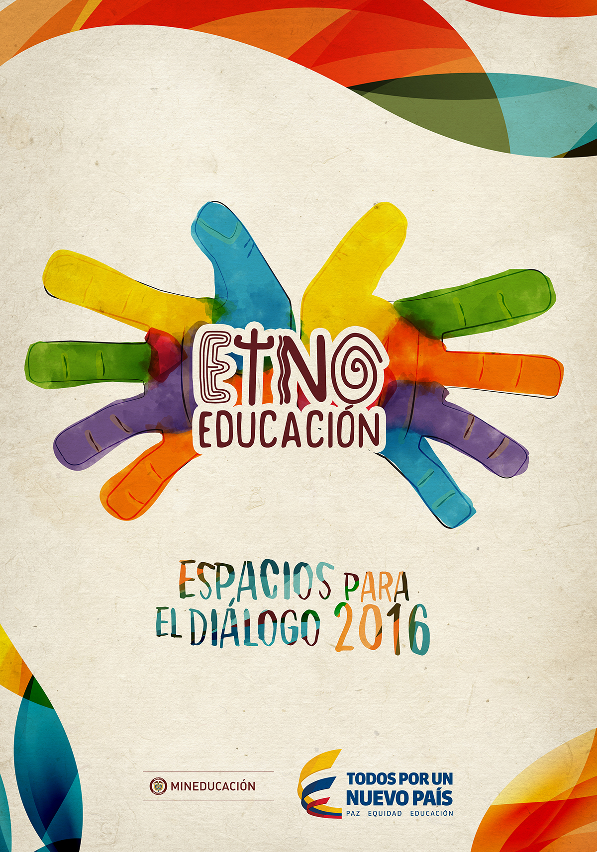 etno Manos educación ministerio de educacion colores inclusion