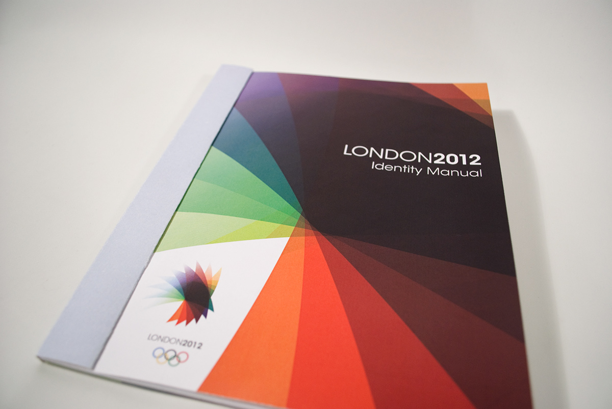 London 2012 Olympics logo identity manual redesign pinwheel ambition