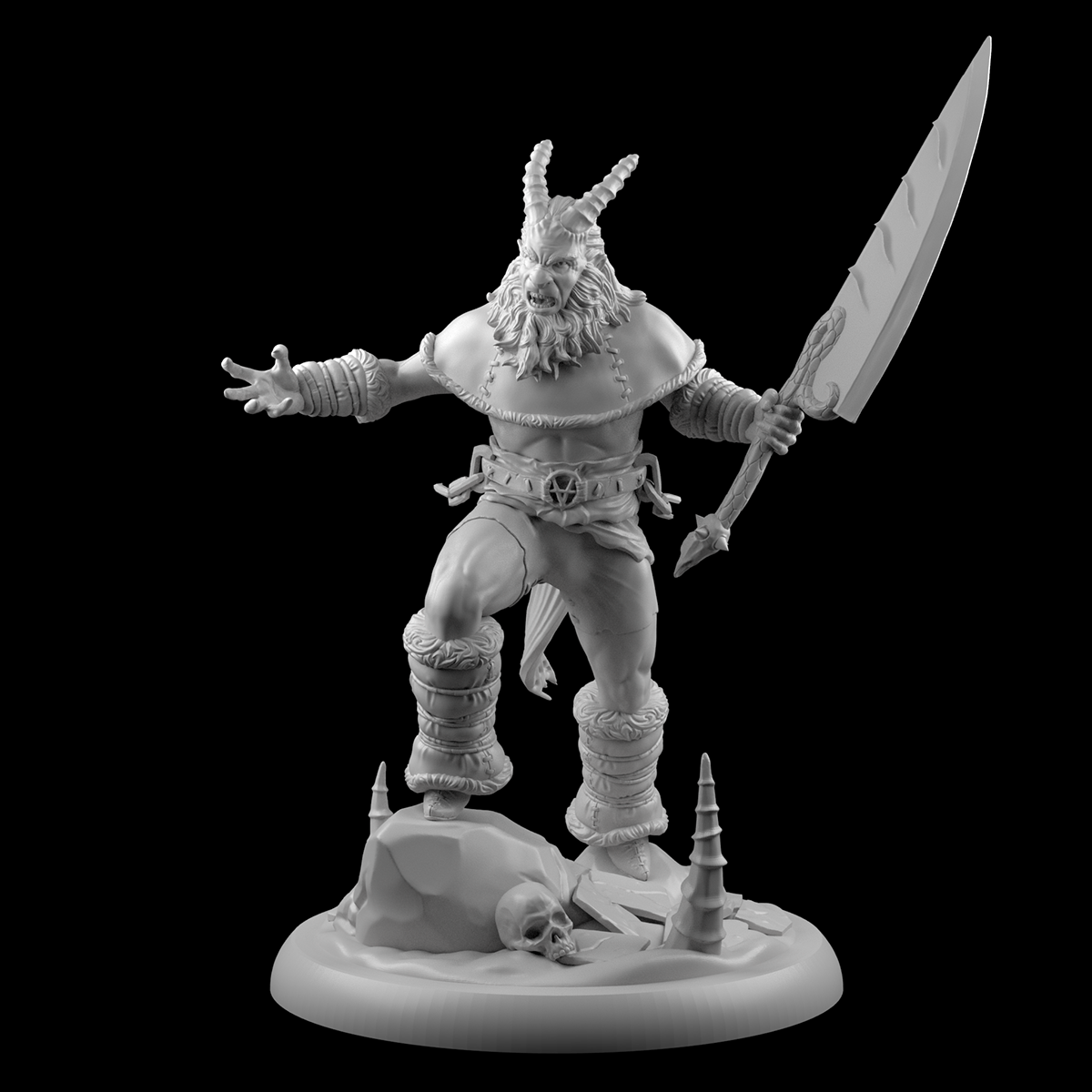 sculpting  Sculpt Character Character design  Render fantasy Dark Fantasy