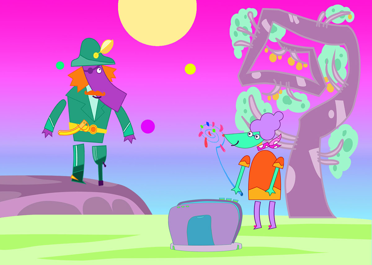 cartoon movie art multiplication