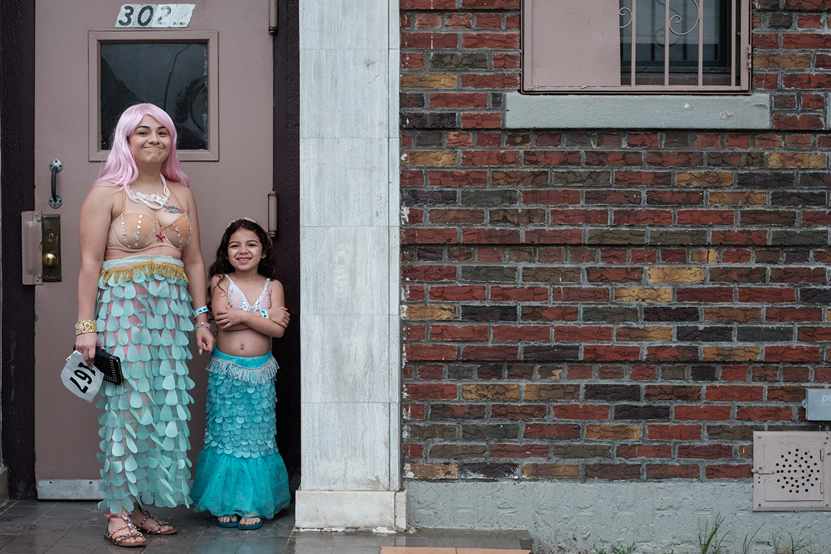 mermaid parade coneyisland   Brooklyn chihuahua