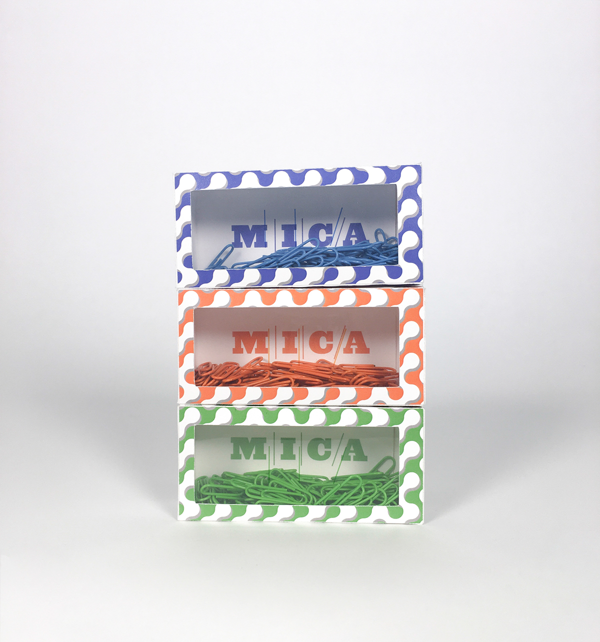 package design  MICA paper clips graphic design  adobeawards