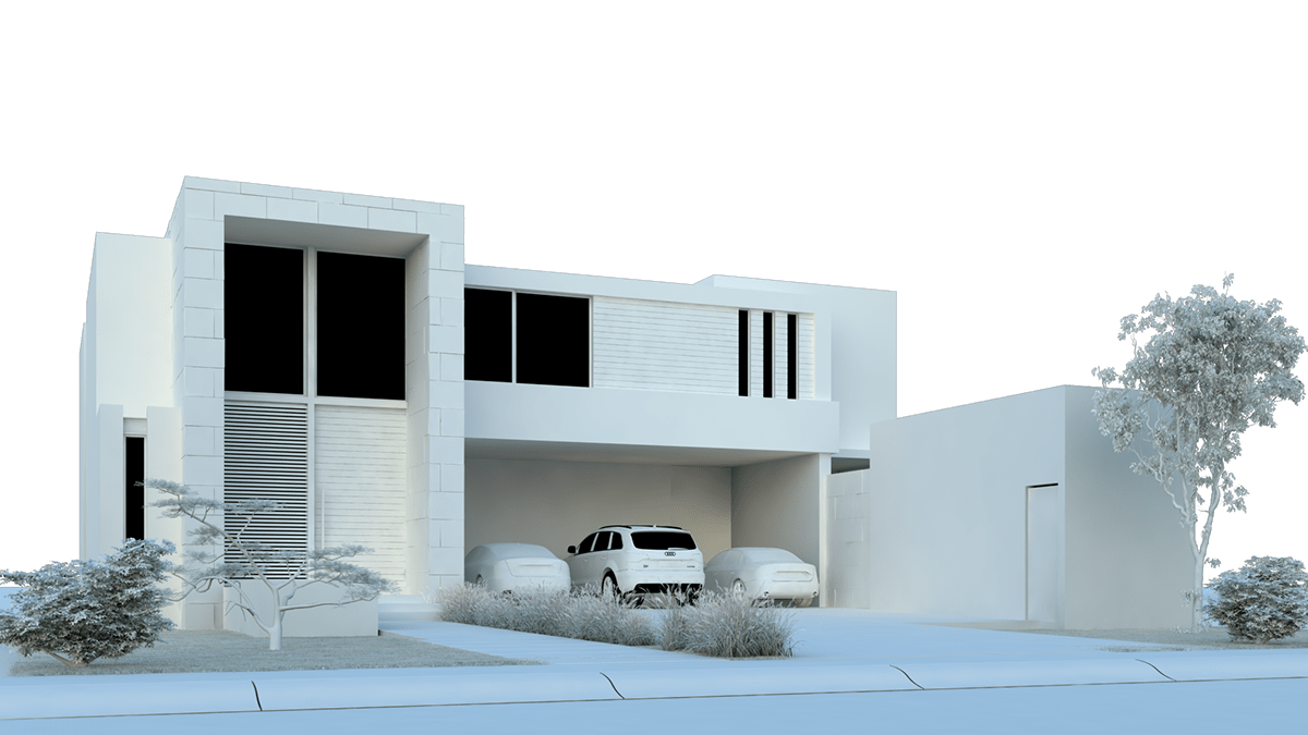 Houses Architecture Visualization