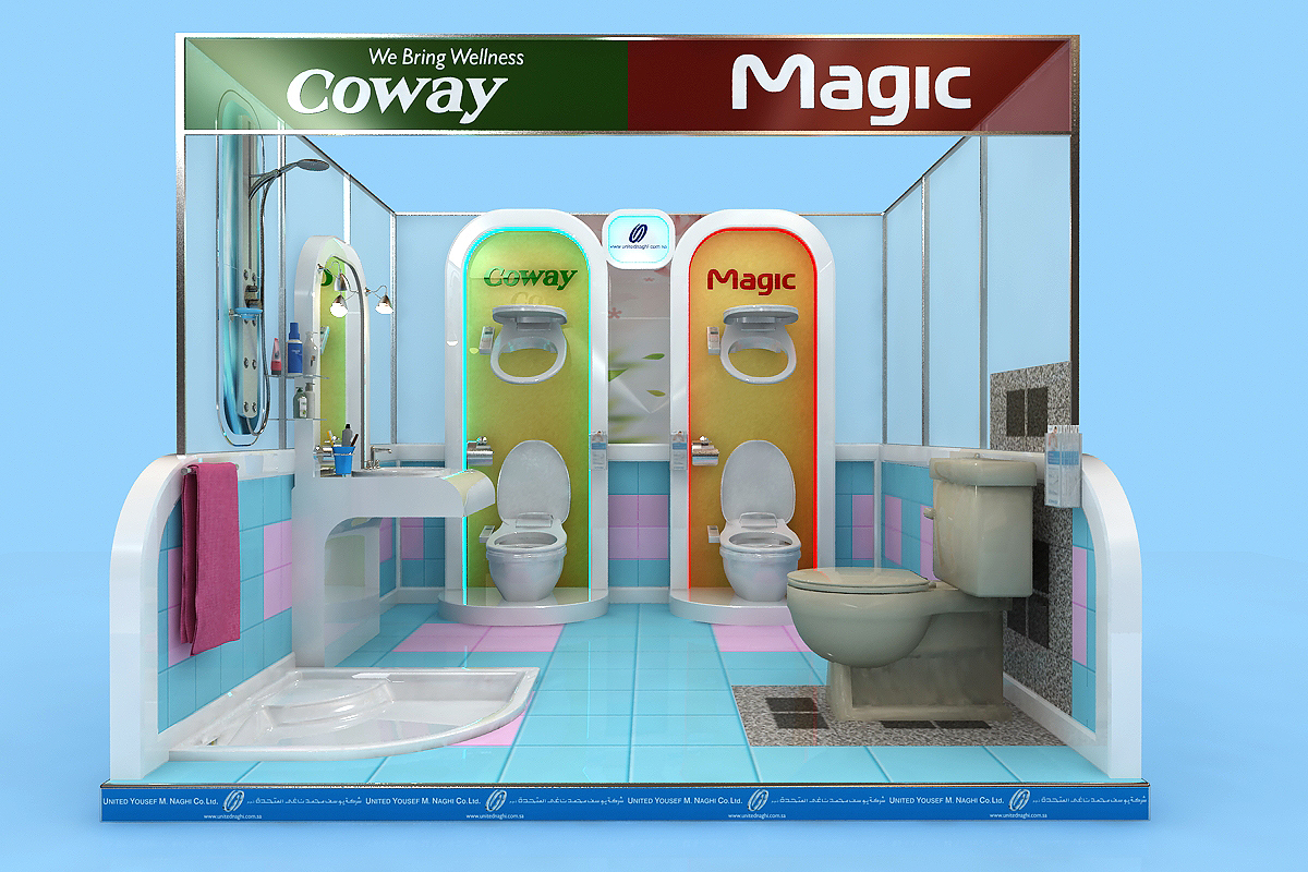 Coway & Magic Display Area 3x3m