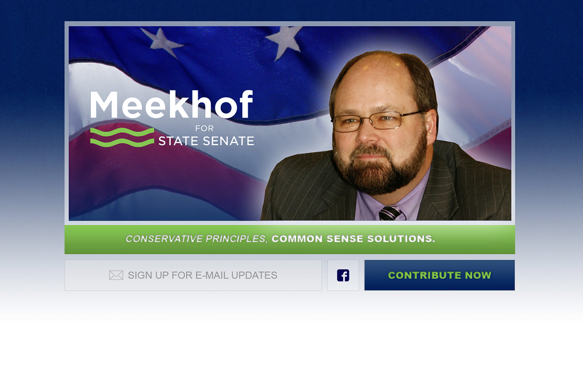 arlan meekhof senator votemeekhof.com Website senate campaign politician politics Government