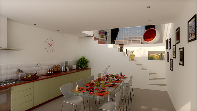 3D visualisation Render Interior 3ds MAX vray MentalRay Iray 3d Visualisation realistic visual architectural