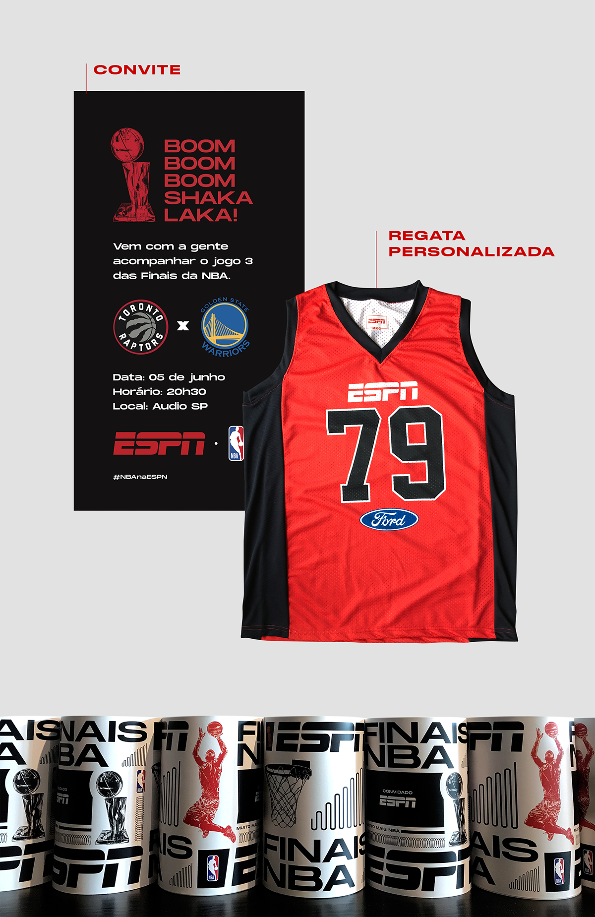 ESPN basketball graphic design  NBA Finals
