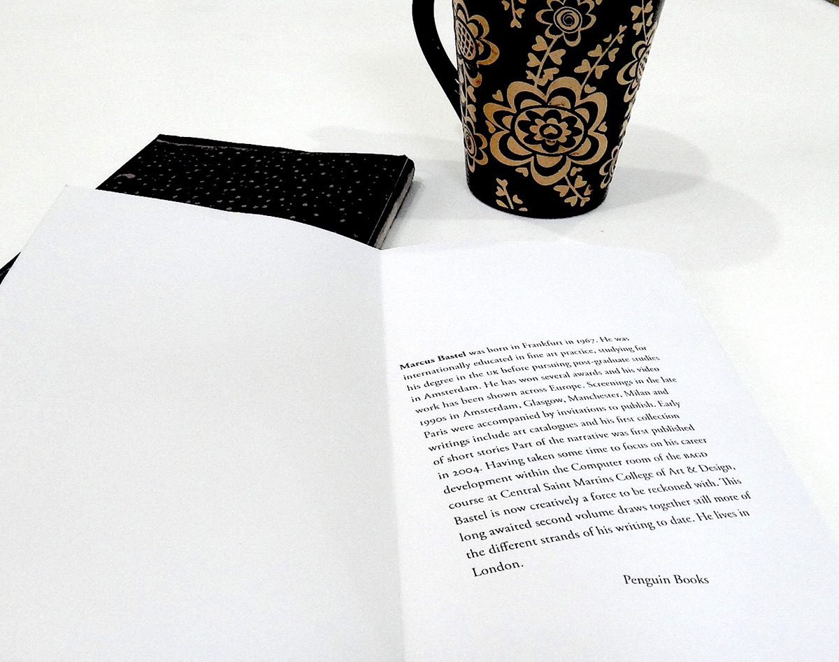 book design wood handmade darker than fiction Marcus Bastel